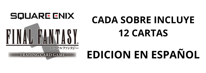 Sobre Cartas Final Fantasy Opus 12 Sobre Cartas Final Fantasy Opus 12